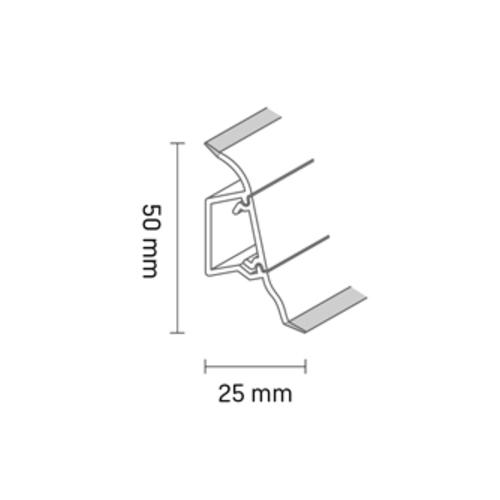Плинтус SLK 50