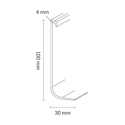 Плинтус HK 100 Basic
